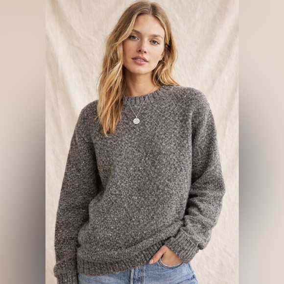 Free People Sweaters - Vintage Free People Y2K Women's Gray wool Sweater